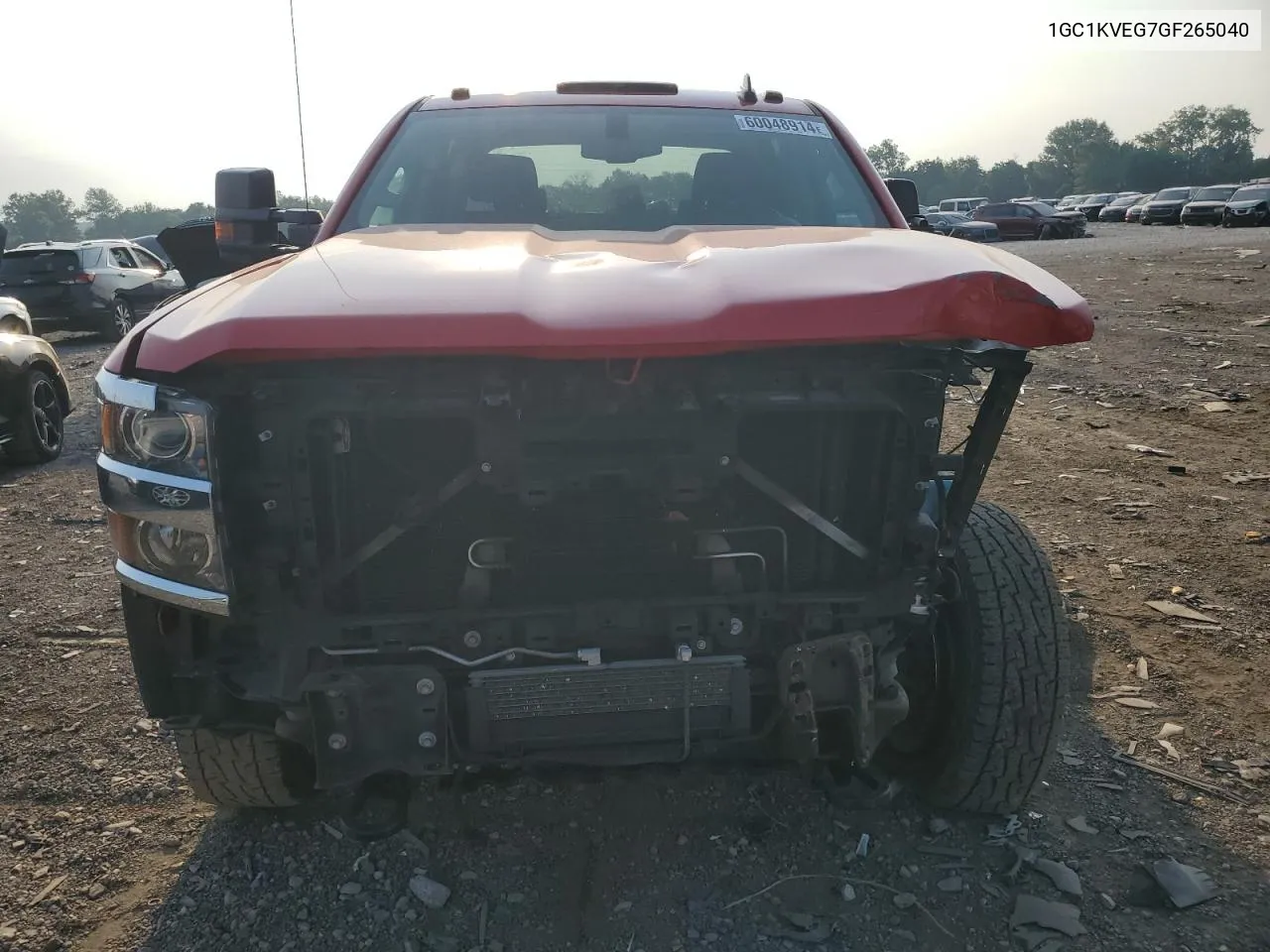 2016 Chevrolet Silverado K2500 Heavy Duty Lt VIN: 1GC1KVEG7GF265040 Lot: 60048914