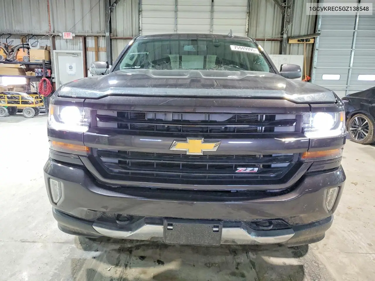 1GCVKREC5GZ138548 2016 Chevrolet Silverado K1500 Lt