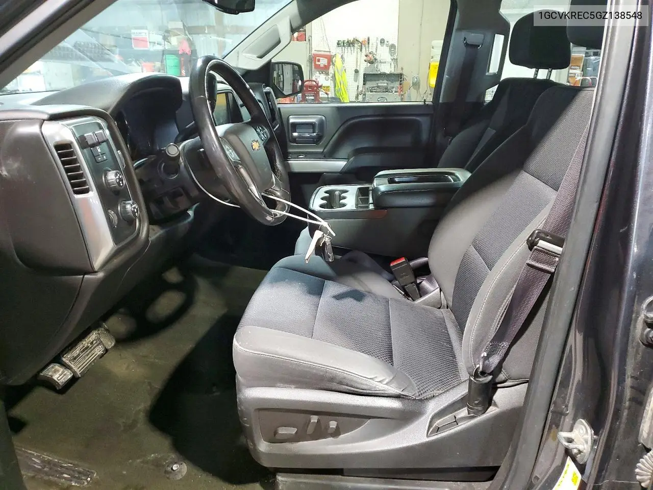 1GCVKREC5GZ138548 2016 Chevrolet Silverado K1500 Lt