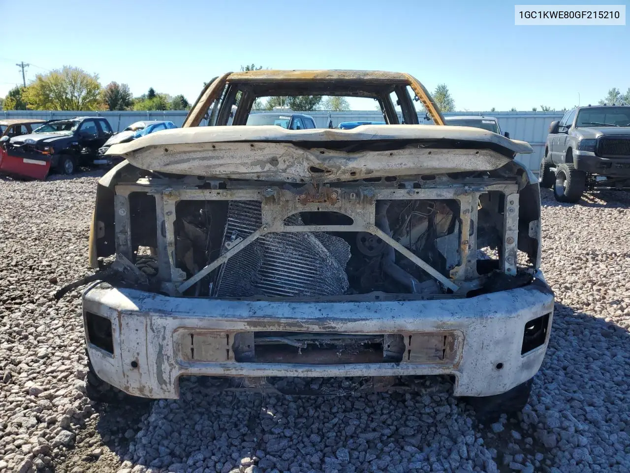 1GC1KWE80GF215210 2016 Chevrolet Silverado K2500 Heavy Duty Ltz