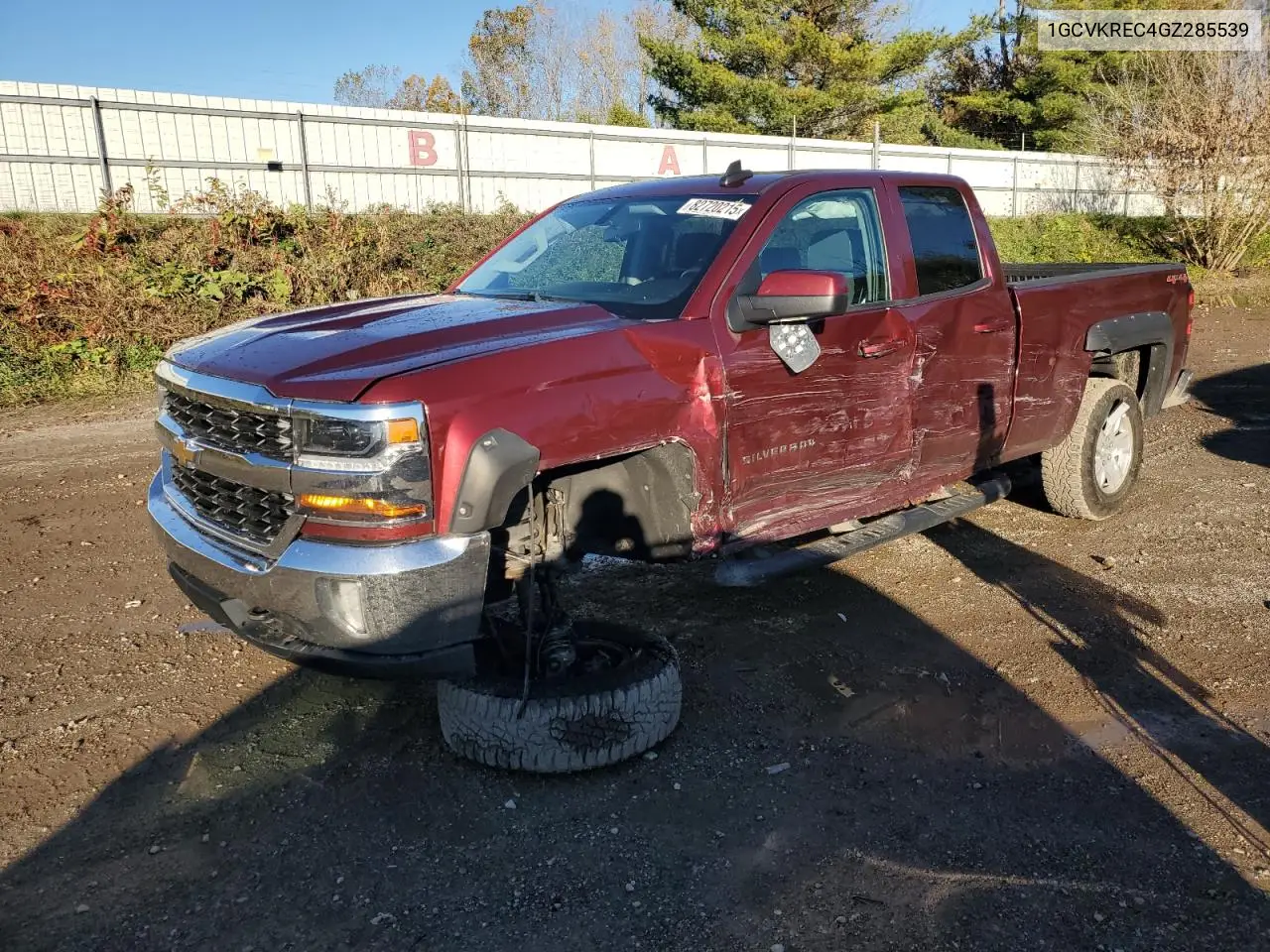 1GCVKREC4GZ285539 2016 Chevrolet Silverado K1500 Lt