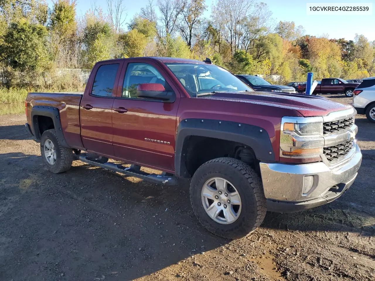 1GCVKREC4GZ285539 2016 Chevrolet Silverado K1500 Lt
