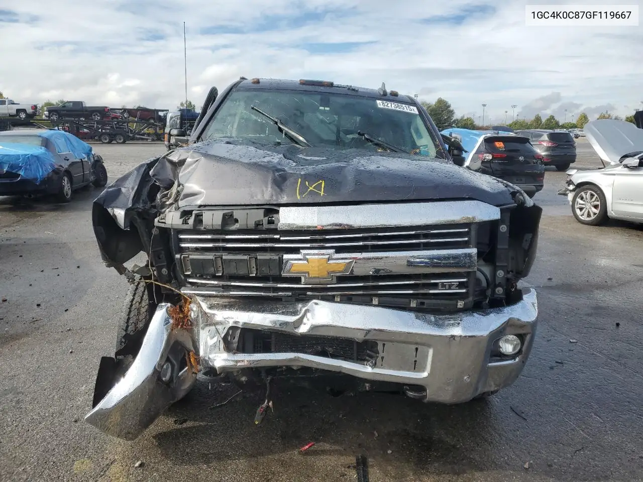 1GC4K0C87GF119667 2016 Chevrolet Silverado K3500 Ltz