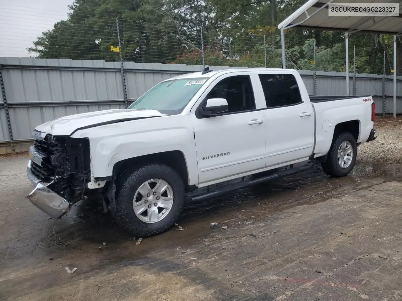 3GCUKREC4GG223327 2016 Chevrolet Silverado K1500 Lt