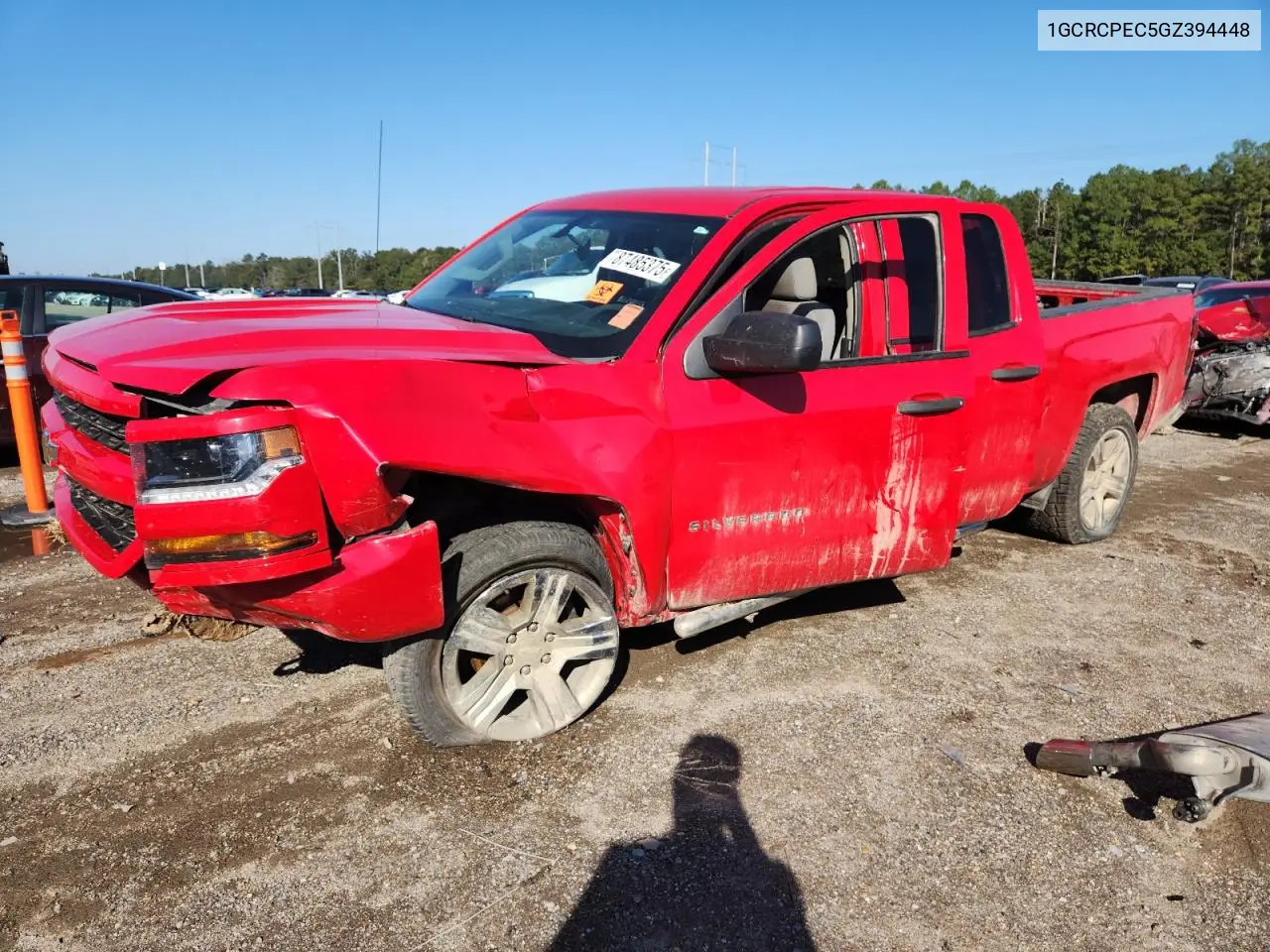1GCRCPEC5GZ394448 2016 Chevrolet Silverado C1500 Custom