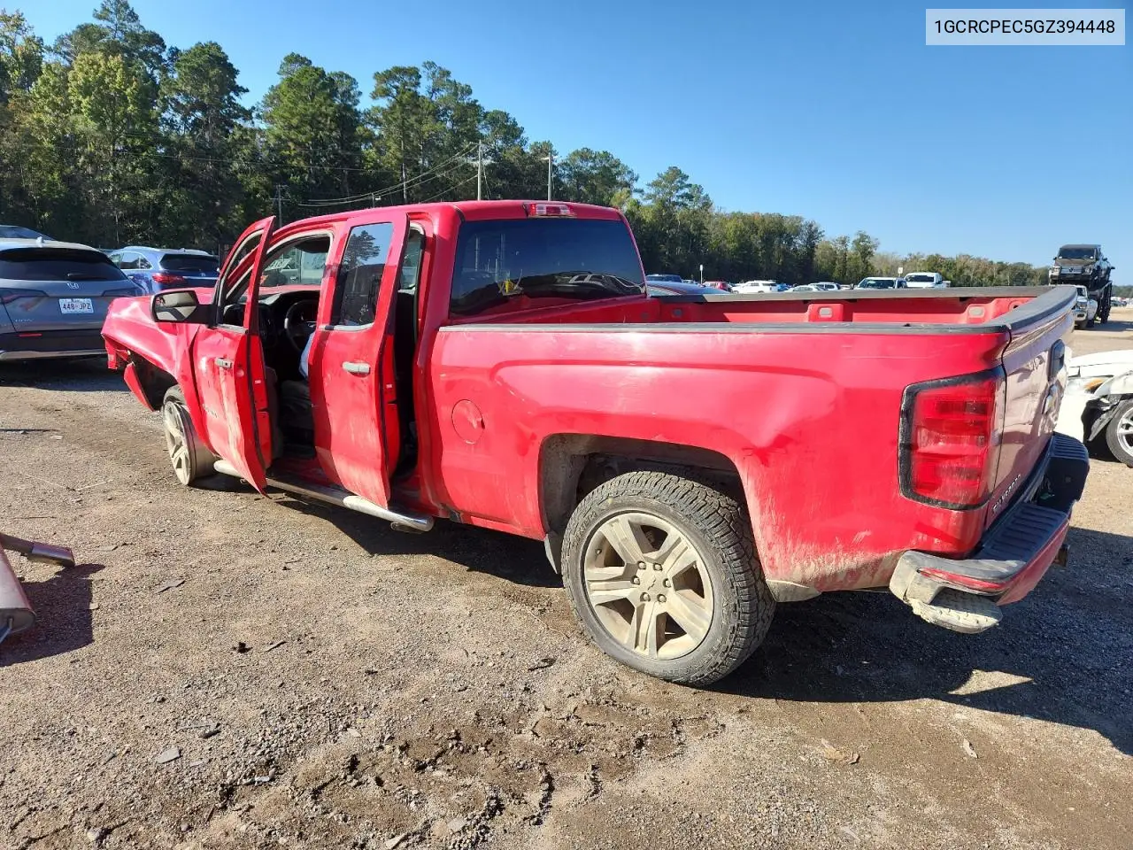 1GCRCPEC5GZ394448 2016 Chevrolet Silverado C1500 Custom
