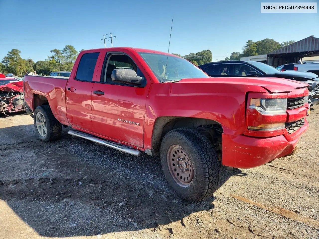1GCRCPEC5GZ394448 2016 Chevrolet Silverado C1500 Custom