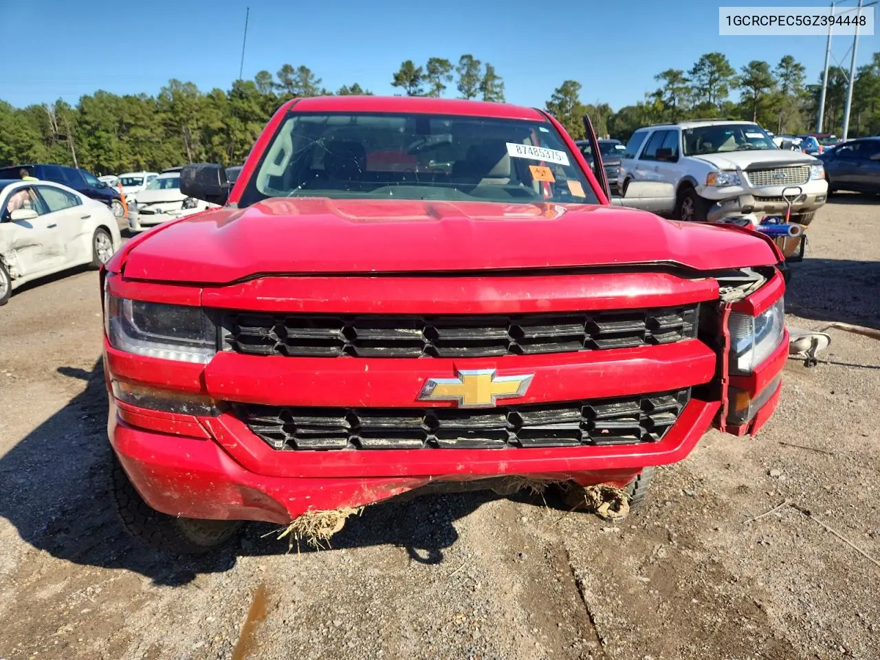 1GCRCPEC5GZ394448 2016 Chevrolet Silverado C1500 Custom