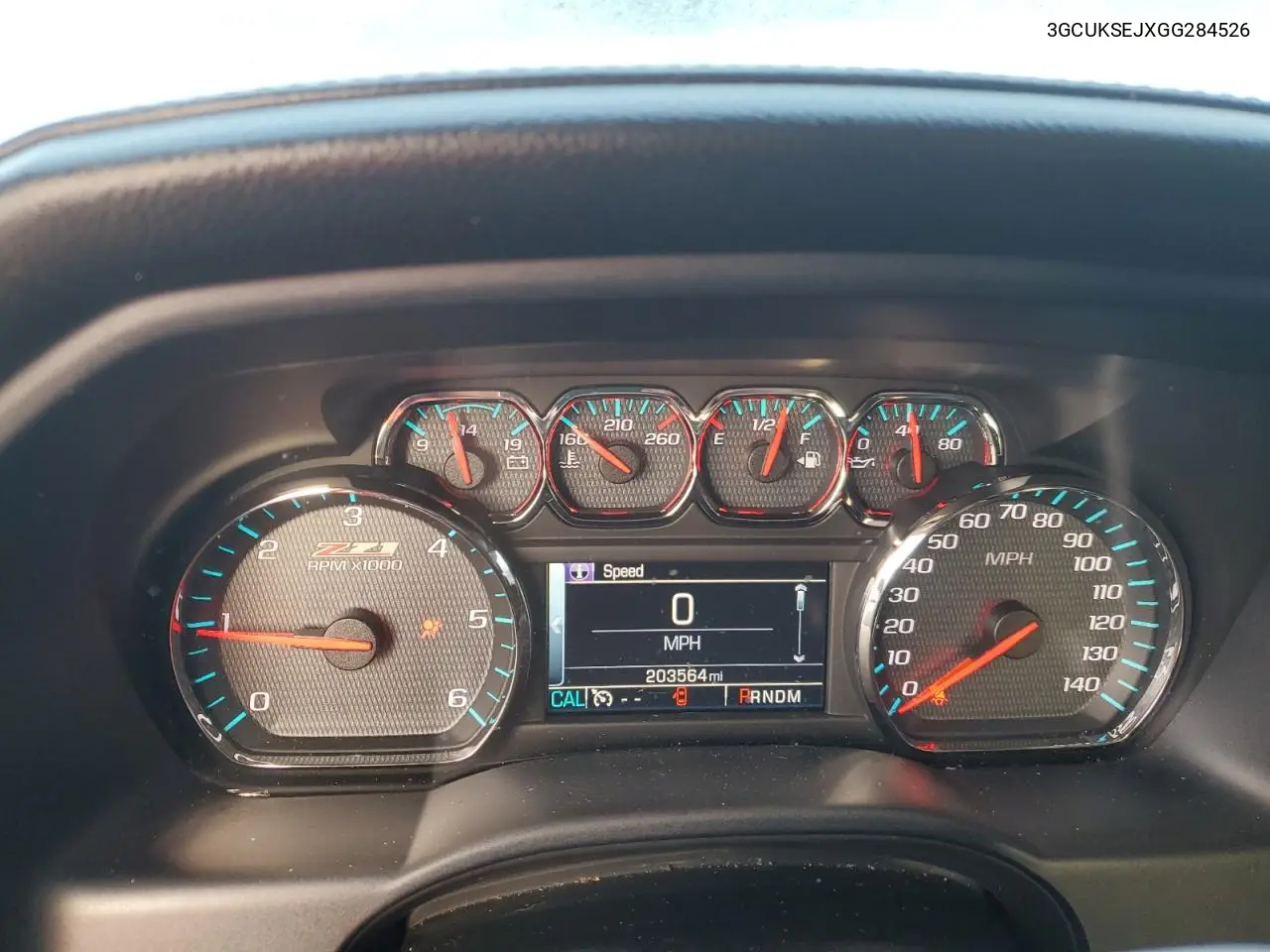 3GCUKSEJXGG284526 2016 Chevrolet Silverado K1500 Ltz