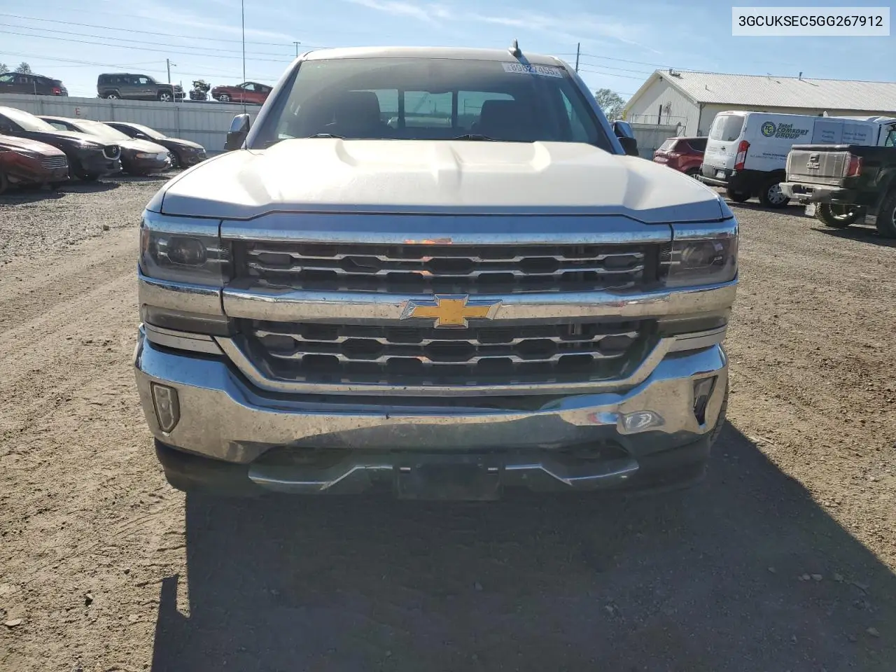3GCUKSEC5GG267912 2016 Chevrolet Silverado K1500 Ltz