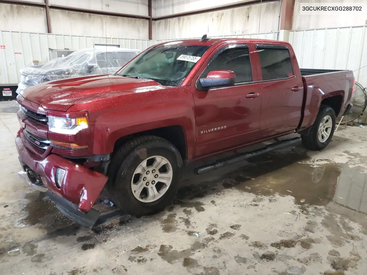 3GCUKRECXGG288702 2016 Chevrolet Silverado K1500 Lt