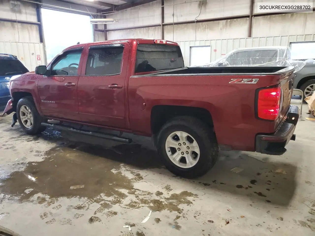 3GCUKRECXGG288702 2016 Chevrolet Silverado K1500 Lt