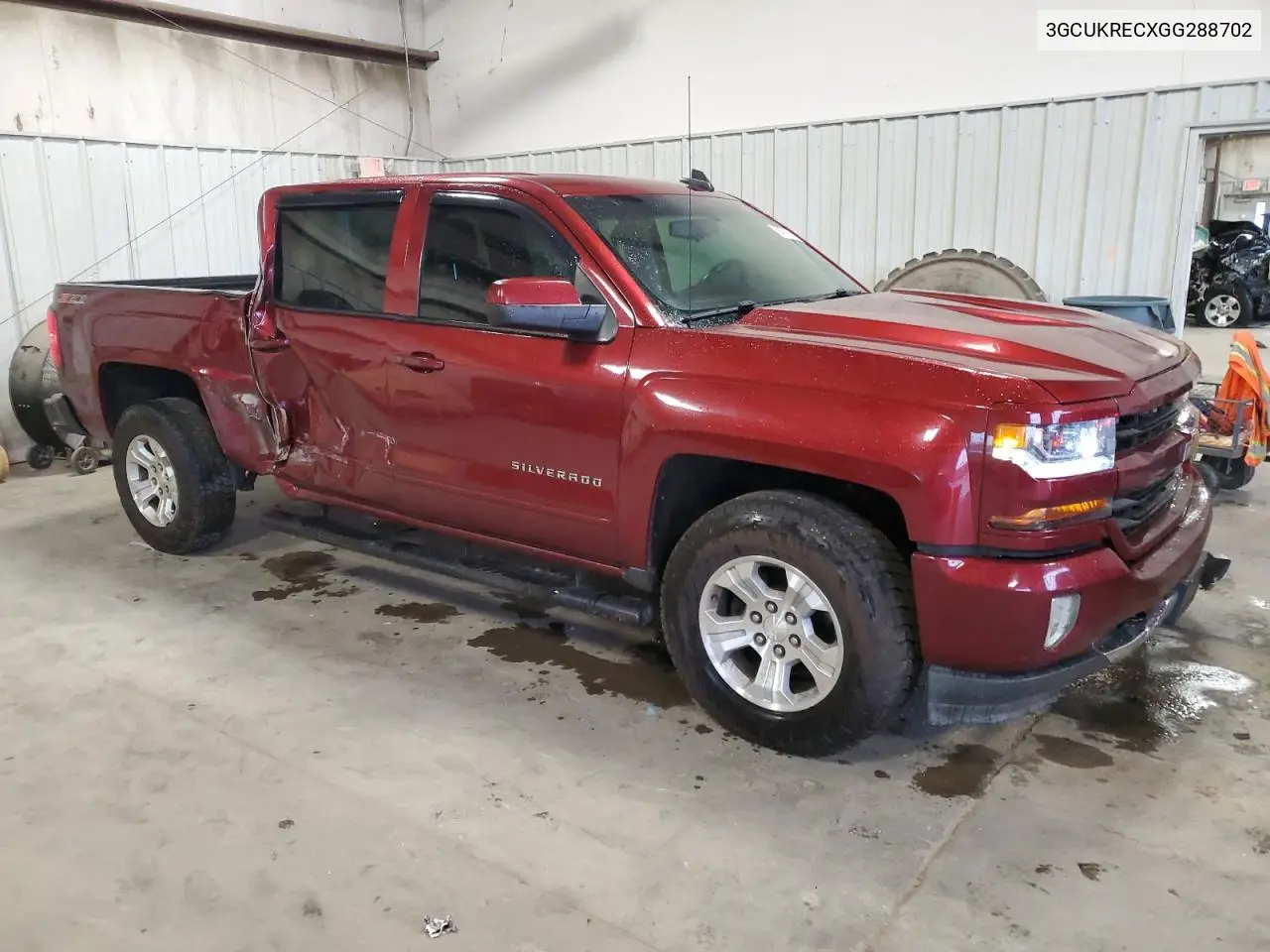 3GCUKRECXGG288702 2016 Chevrolet Silverado K1500 Lt