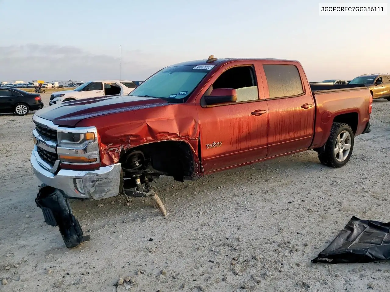 3GCPCREC7GG356111 2016 Chevrolet Silverado C1500 Lt