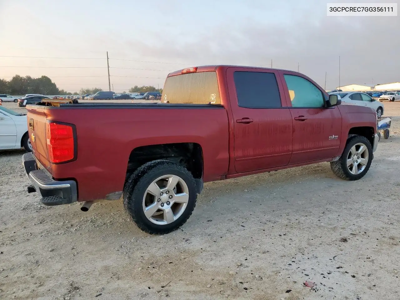 3GCPCREC7GG356111 2016 Chevrolet Silverado C1500 Lt