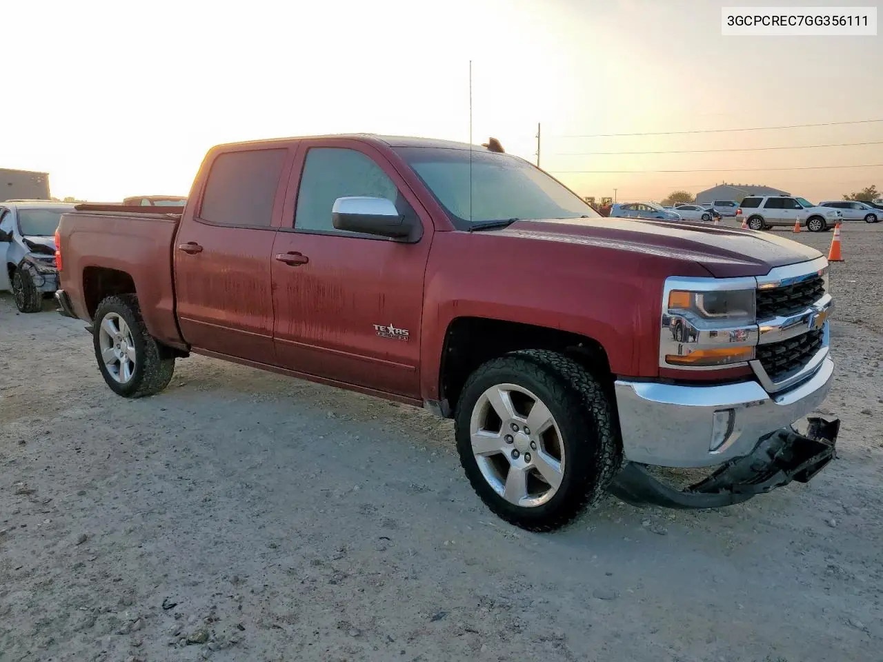 3GCPCREC7GG356111 2016 Chevrolet Silverado C1500 Lt