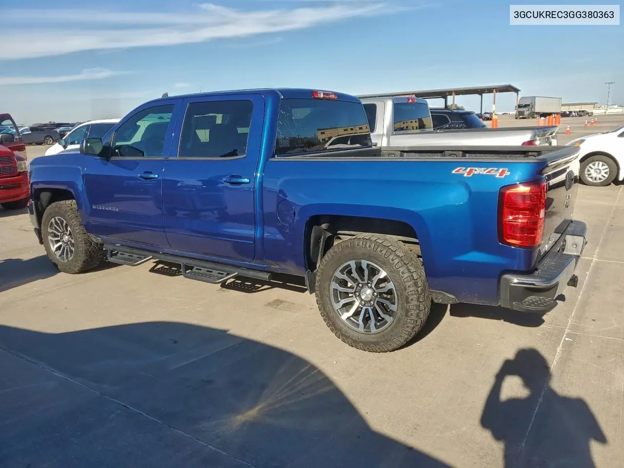 3GCUKREC3GG380363 2016 Chevrolet Silverado K1500 Lt