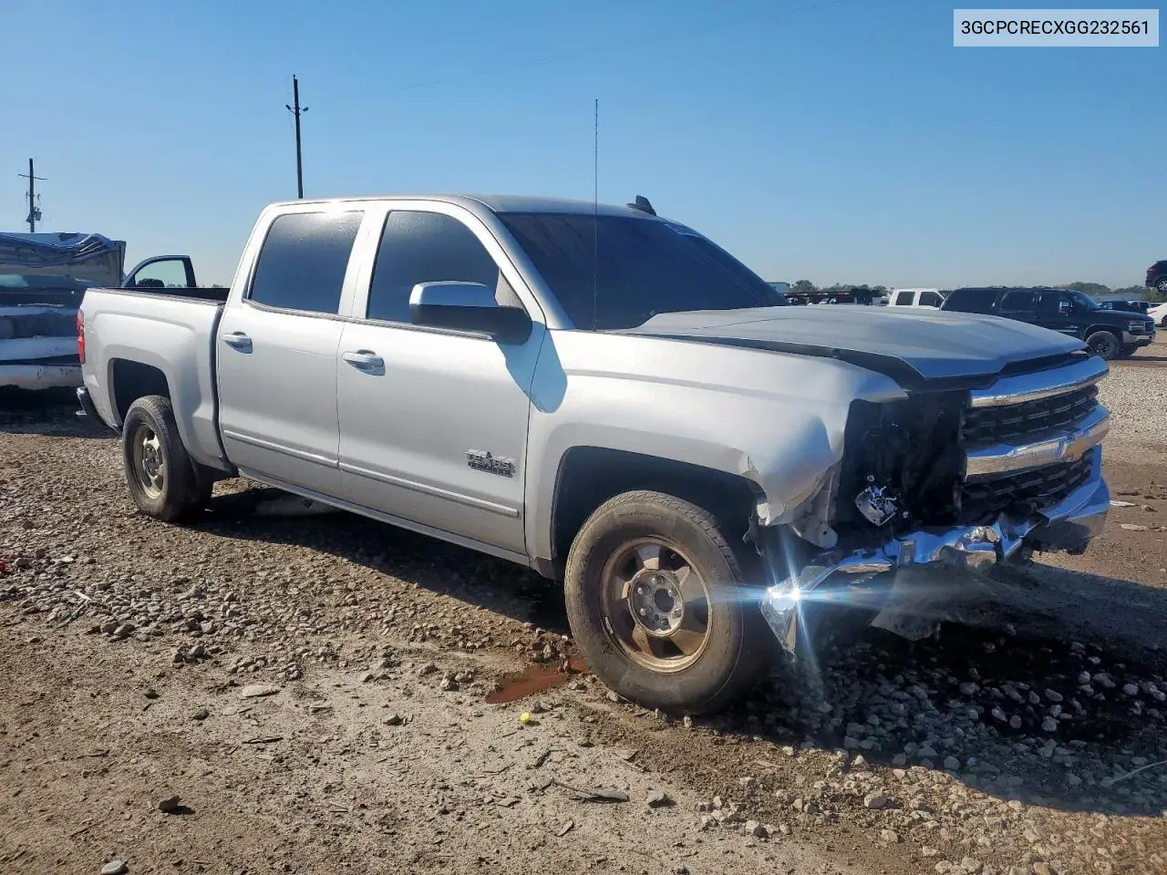 3GCPCRECXGG232561 2016 Chevrolet Silverado C1500 Lt