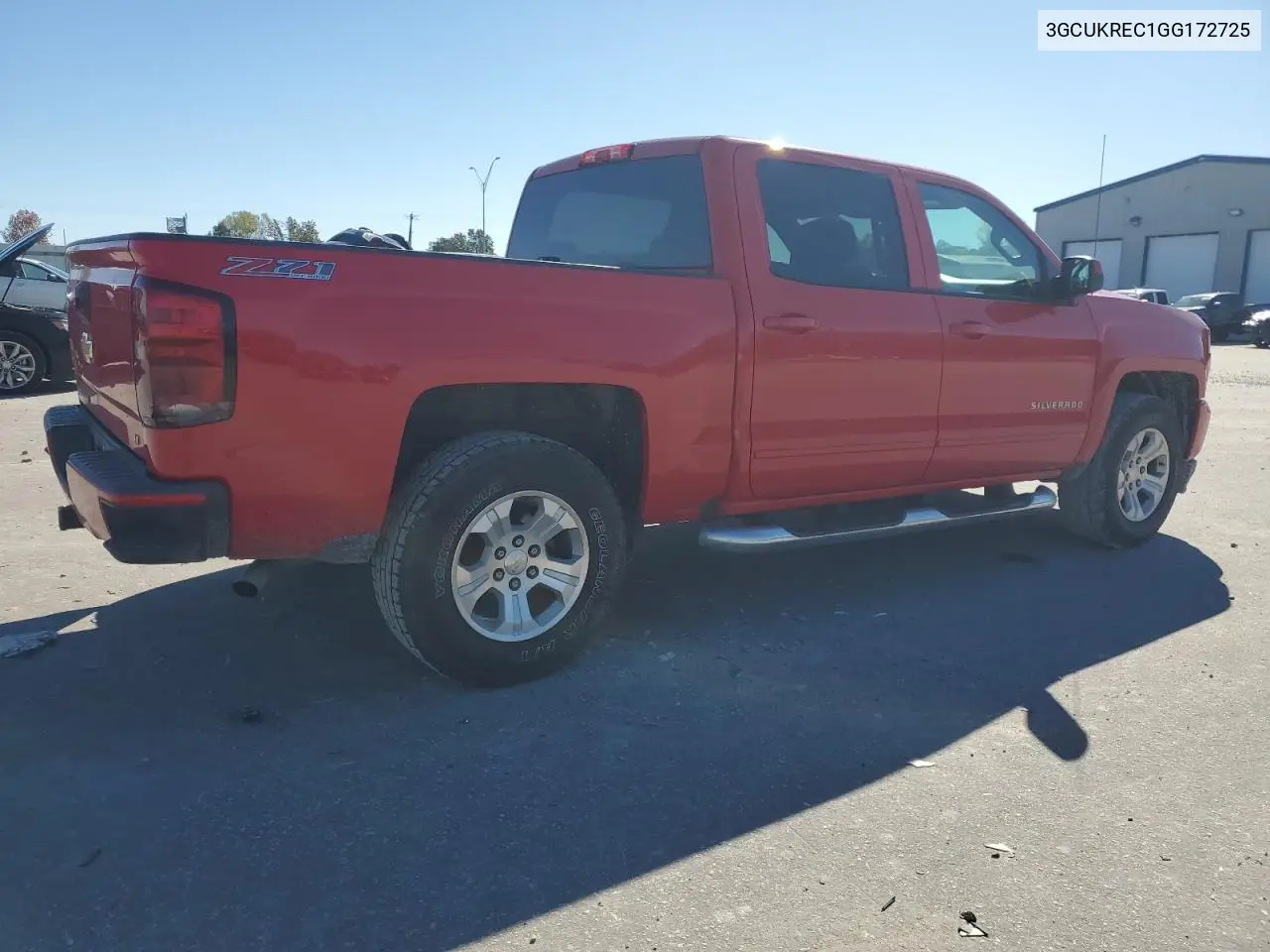 3GCUKREC1GG172725 2016 Chevrolet Silverado K1500 Lt