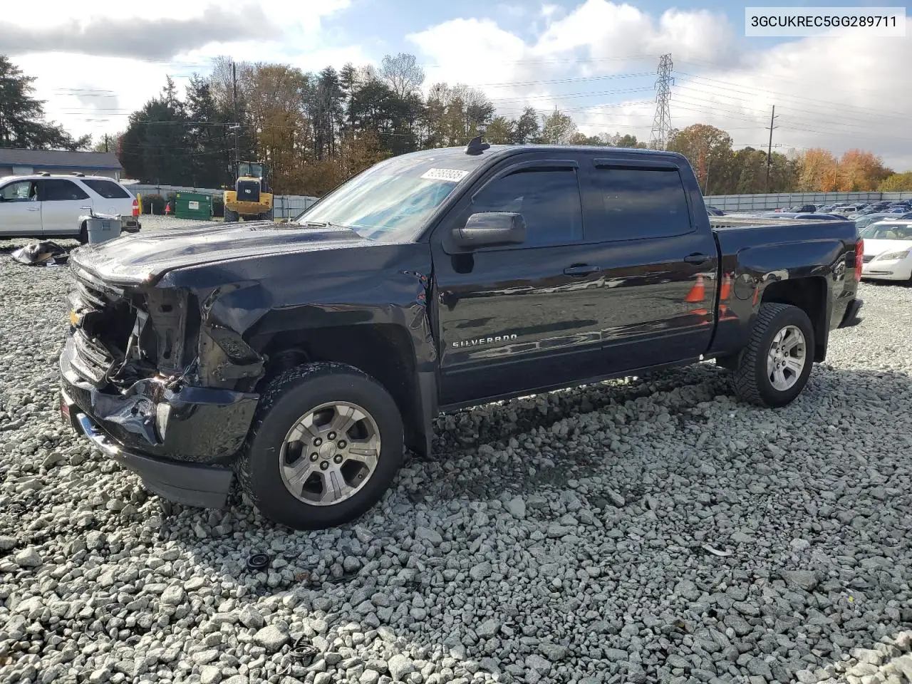 3GCUKREC5GG289711 2016 Chevrolet Silverado K1500 Lt
