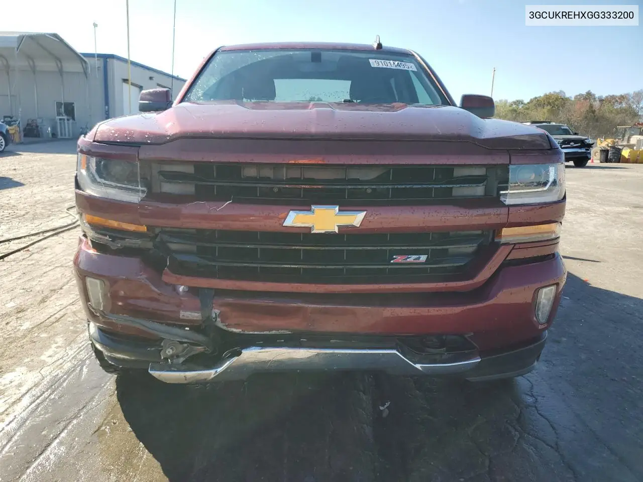3GCUKREHXGG333200 2016 Chevrolet Silverado K1500 Lt