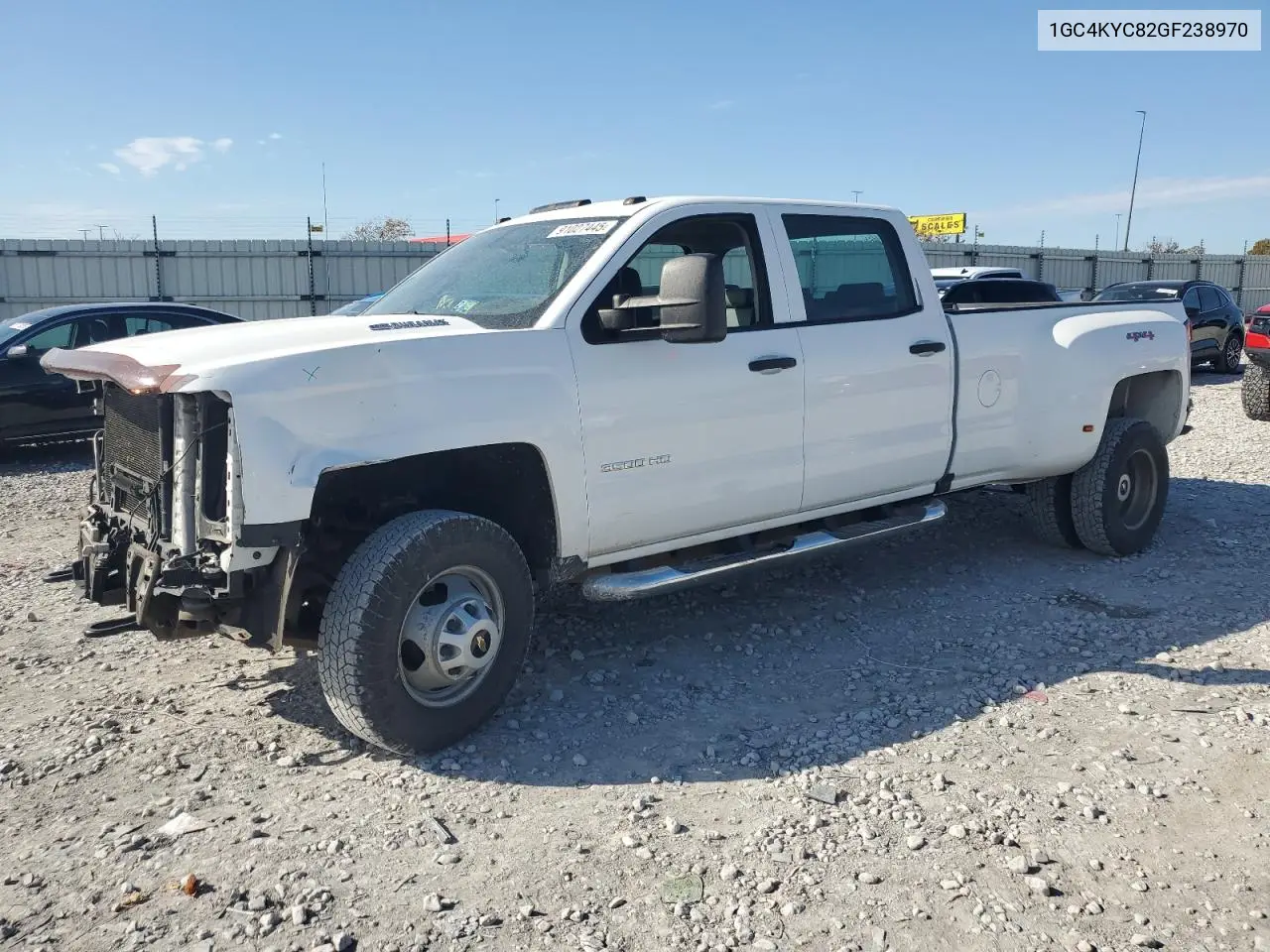 1GC4KYC82GF238970 2016 Chevrolet Silverado K3500