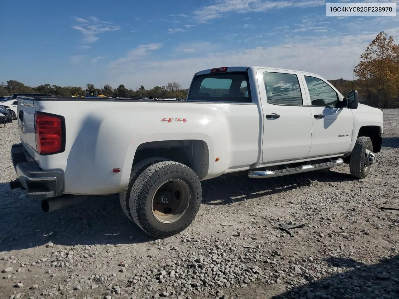 1GC4KYC82GF238970 2016 Chevrolet Silverado K3500