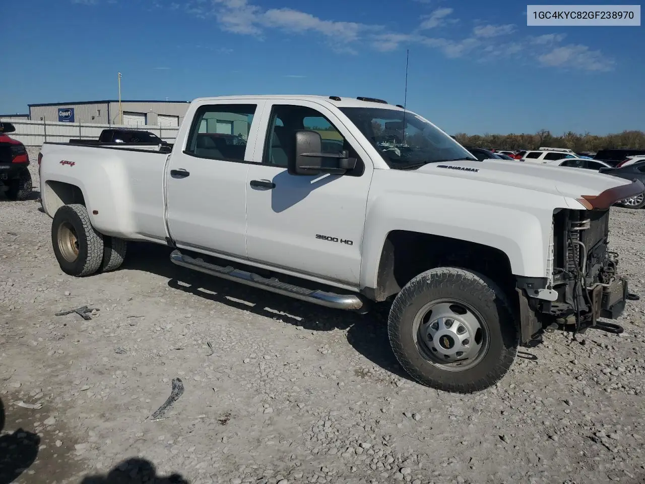 1GC4KYC82GF238970 2016 Chevrolet Silverado K3500