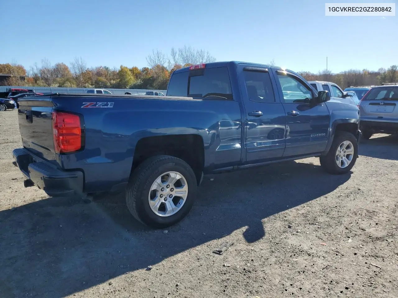 1GCVKREC2GZ280842 2016 Chevrolet Silverado K1500 Lt