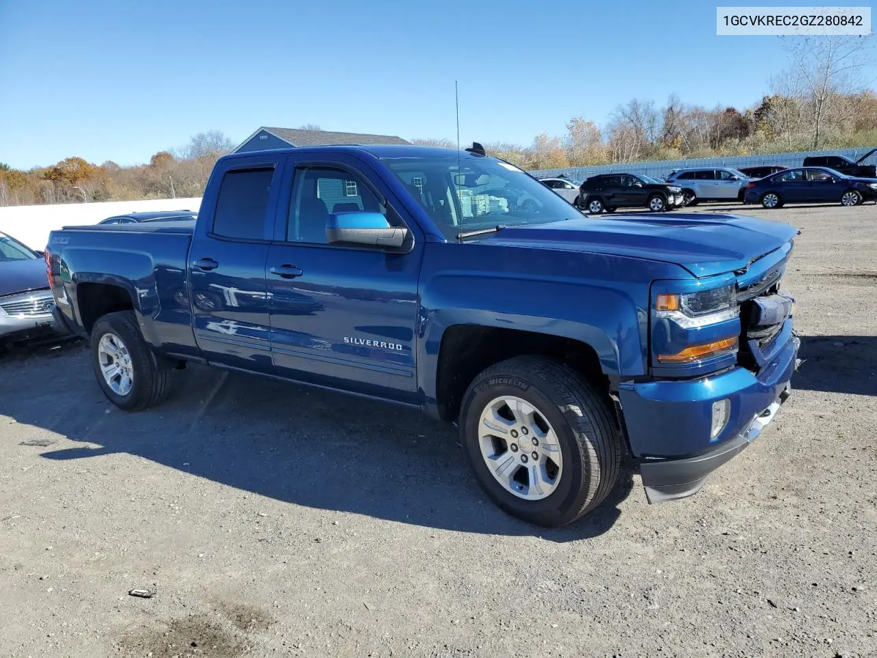 1GCVKREC2GZ280842 2016 Chevrolet Silverado K1500 Lt