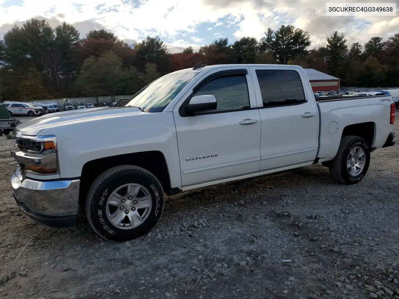 3GCUKREC4GG349638 2016 Chevrolet Silverado K1500 Lt