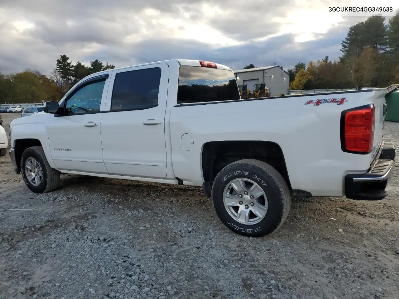 3GCUKREC4GG349638 2016 Chevrolet Silverado K1500 Lt