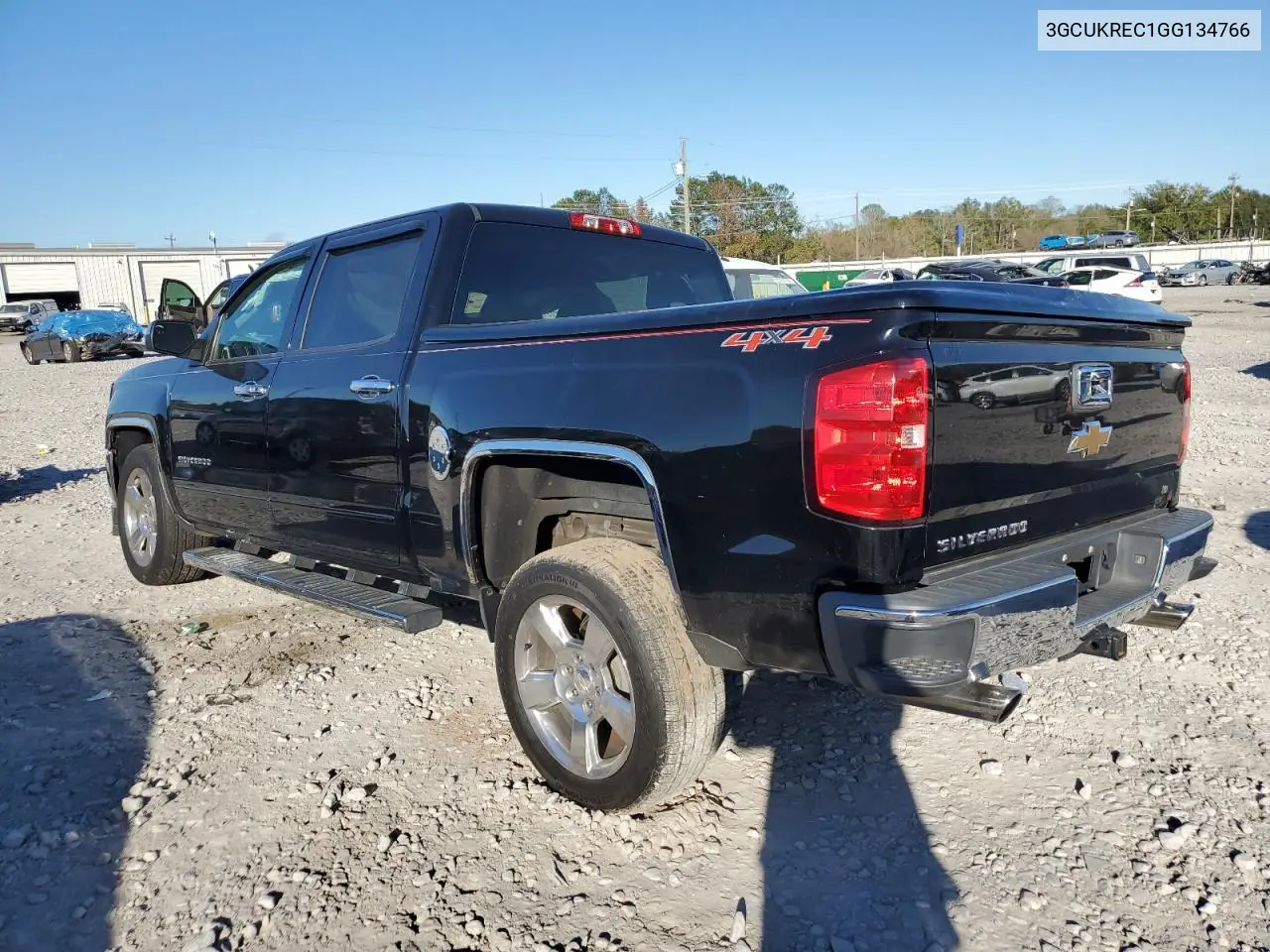 3GCUKREC1GG134766 2016 Chevrolet Silverado K1500 Lt