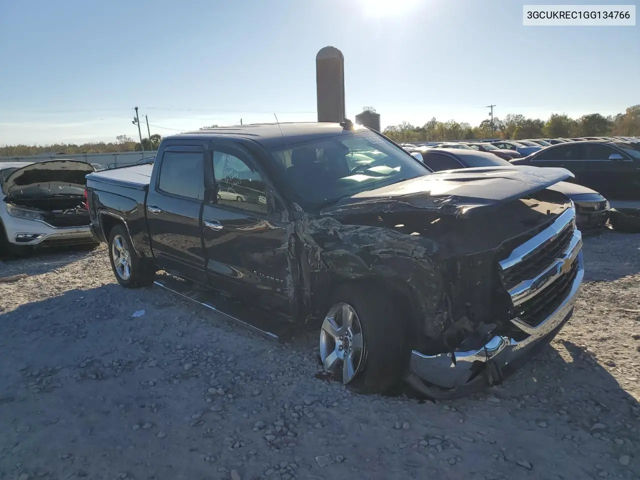3GCUKREC1GG134766 2016 Chevrolet Silverado K1500 Lt