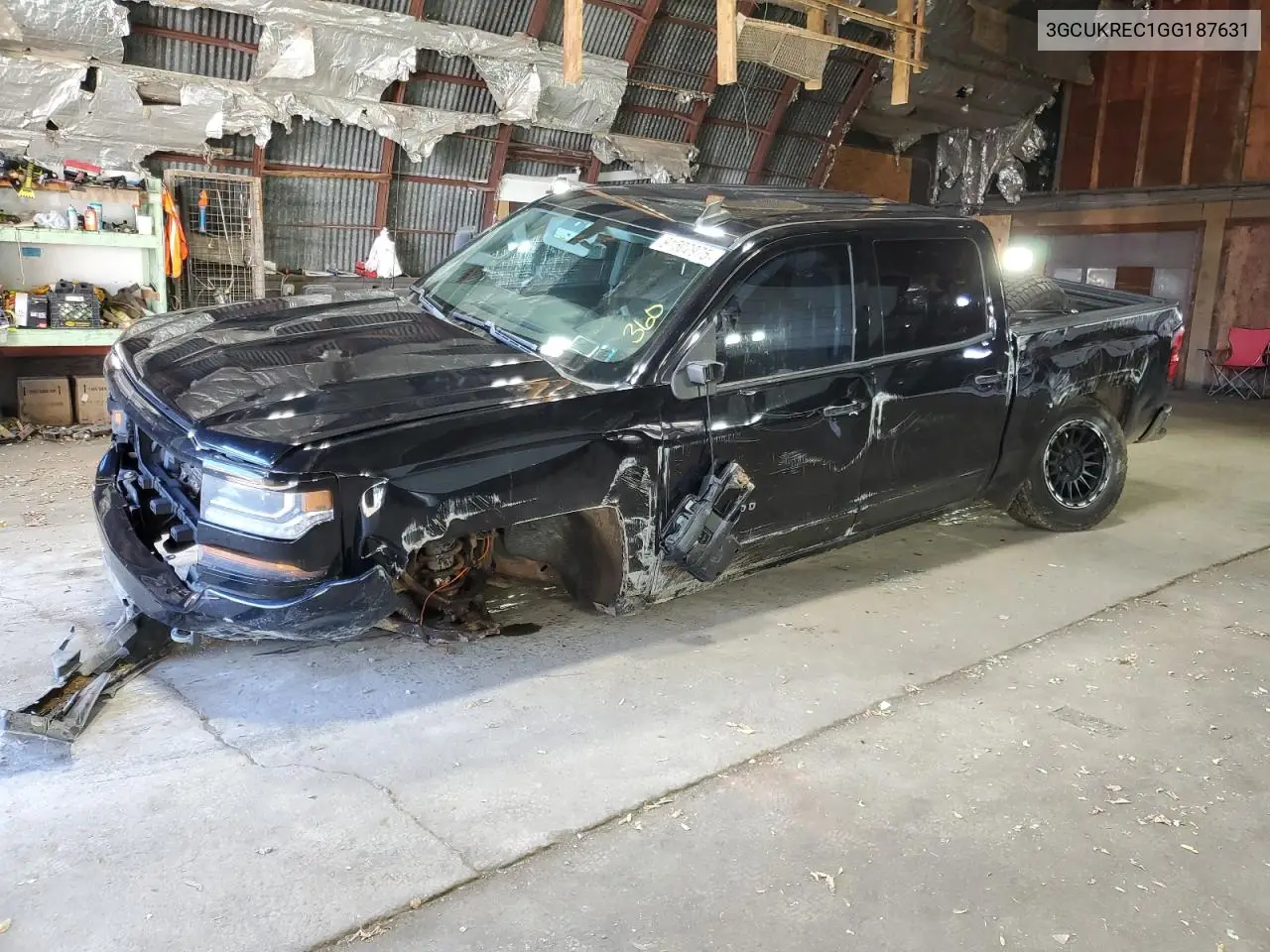 3GCUKREC1GG187631 2016 Chevrolet Silverado K1500 Lt