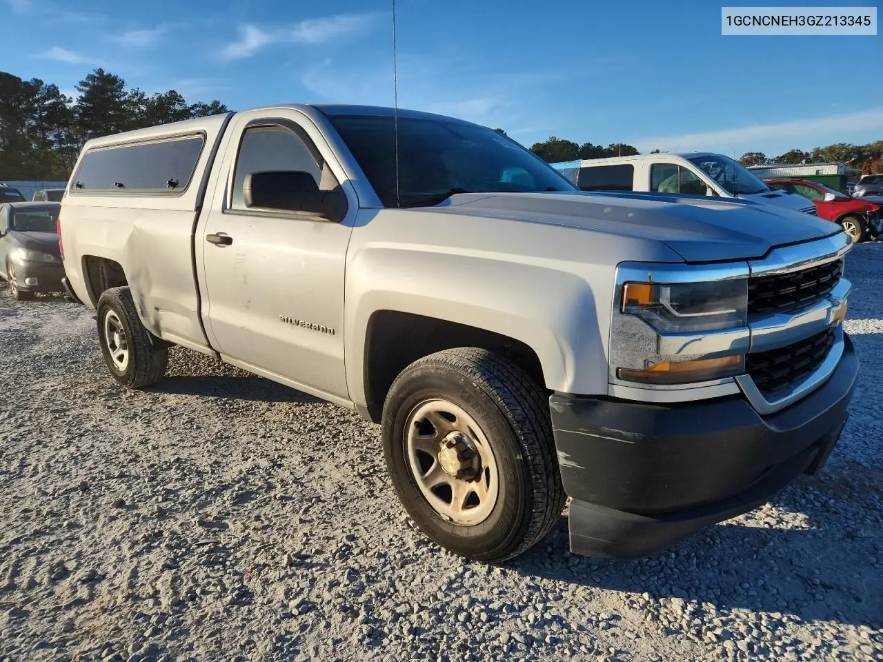 1GCNCNEH3GZ213345 2016 Chevrolet Silverado C1500