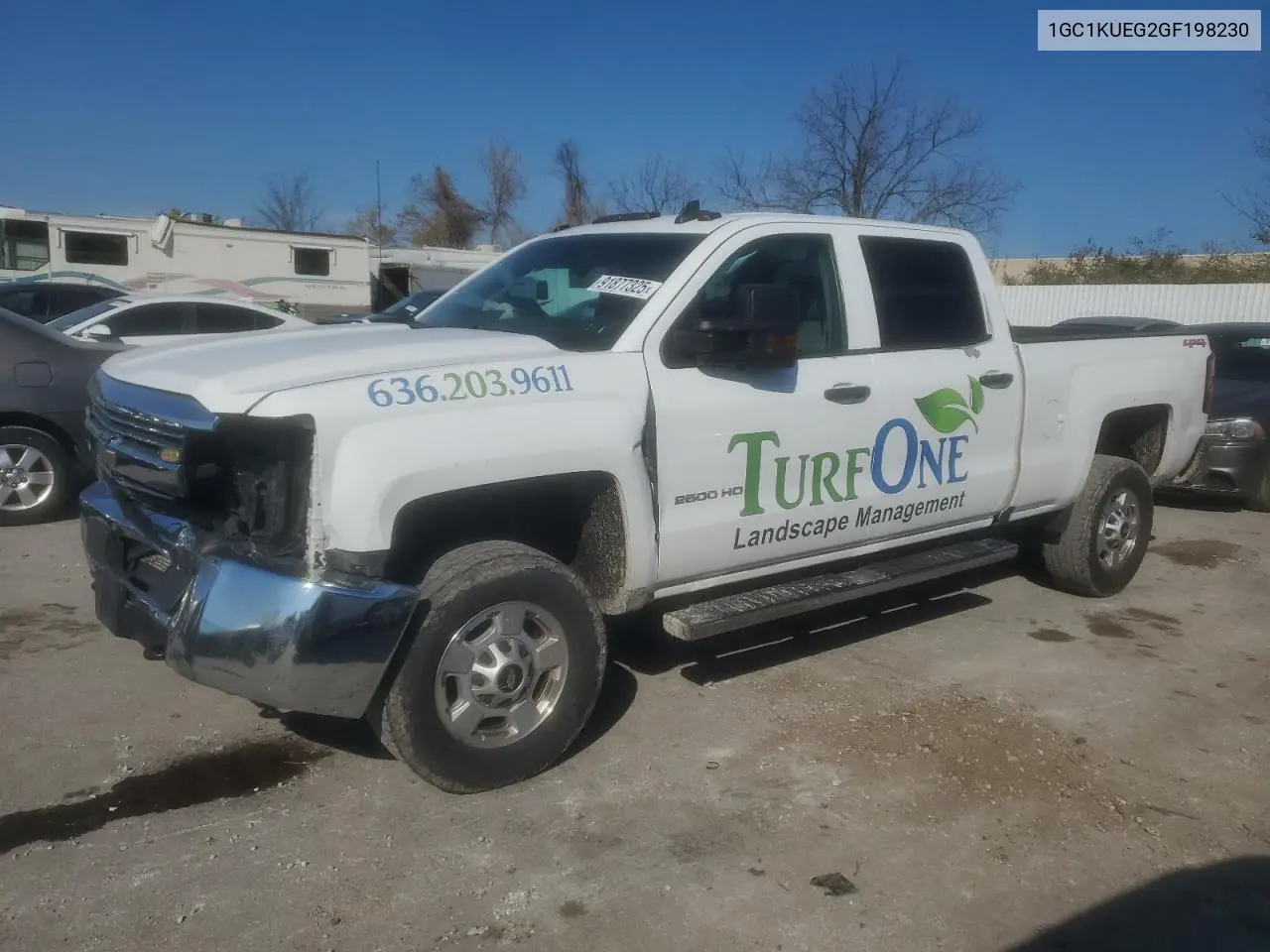 1GC1KUEG2GF198230 2016 Chevrolet Silverado K2500 Heavy Duty