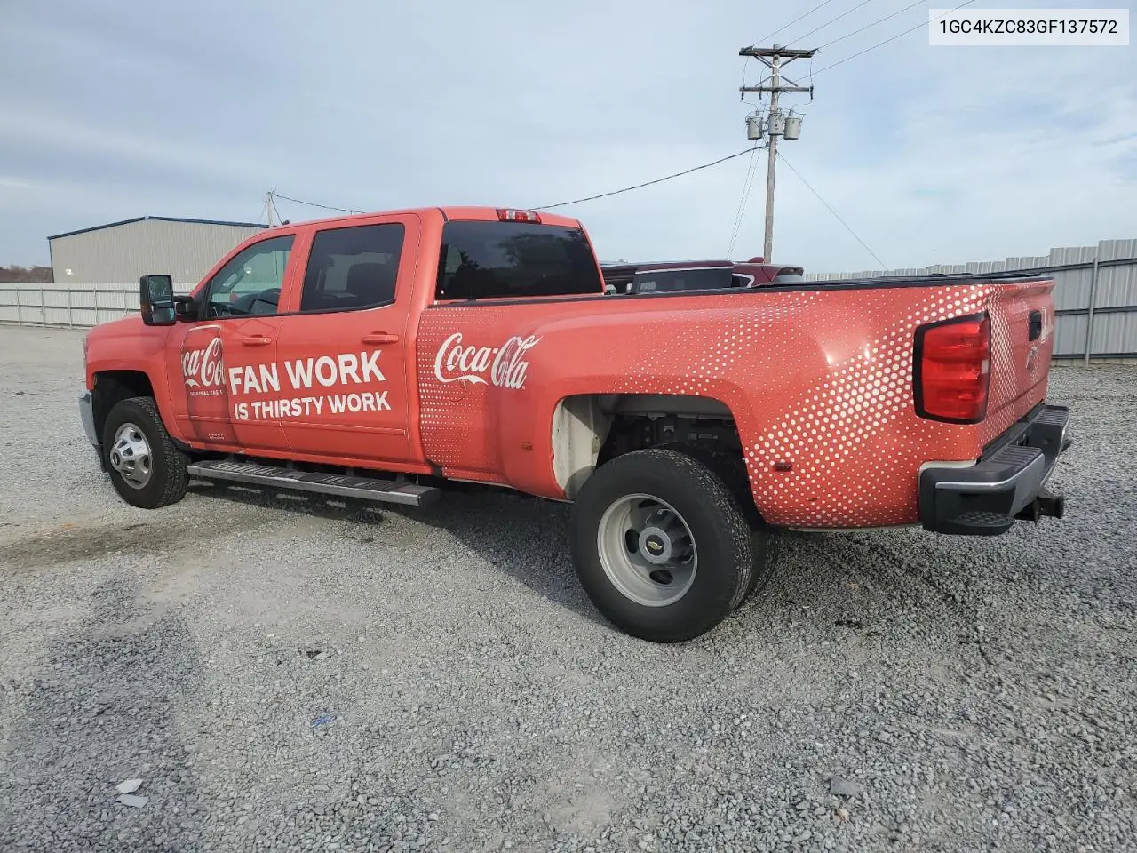1GC4KZC83GF137572 2016 Chevrolet Silverado K3500 Lt