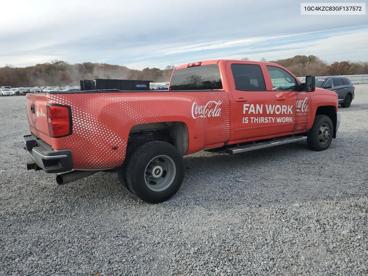 1GC4KZC83GF137572 2016 Chevrolet Silverado K3500 Lt