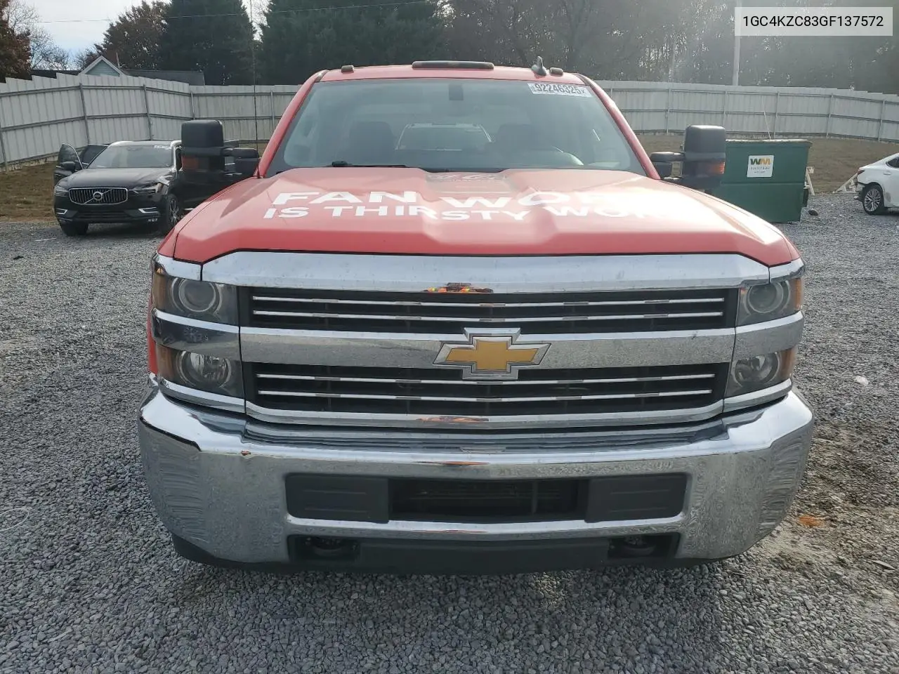 1GC4KZC83GF137572 2016 Chevrolet Silverado K3500 Lt
