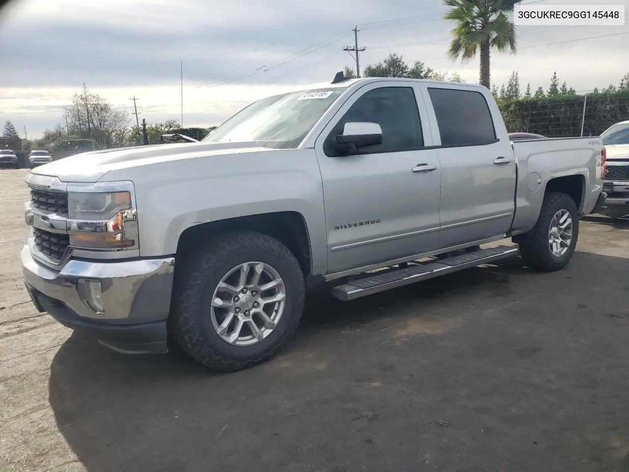 3GCUKREC9GG145448 2016 Chevrolet Silverado K1500 Lt