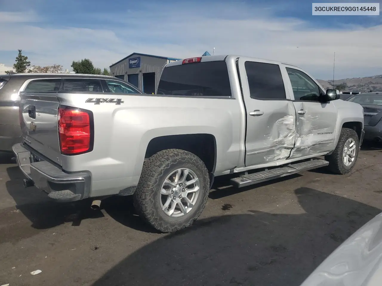 3GCUKREC9GG145448 2016 Chevrolet Silverado K1500 Lt