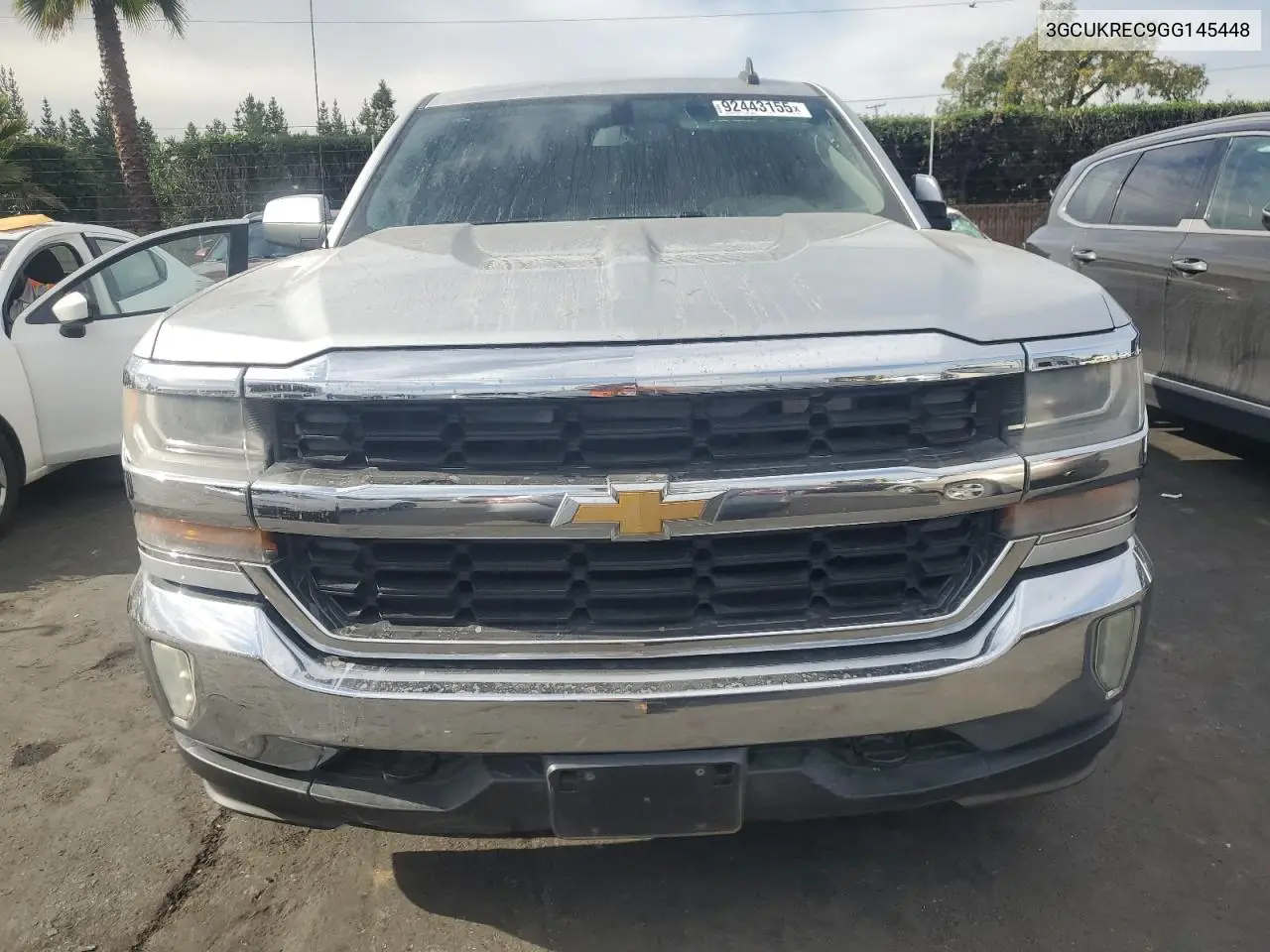 3GCUKREC9GG145448 2016 Chevrolet Silverado K1500 Lt