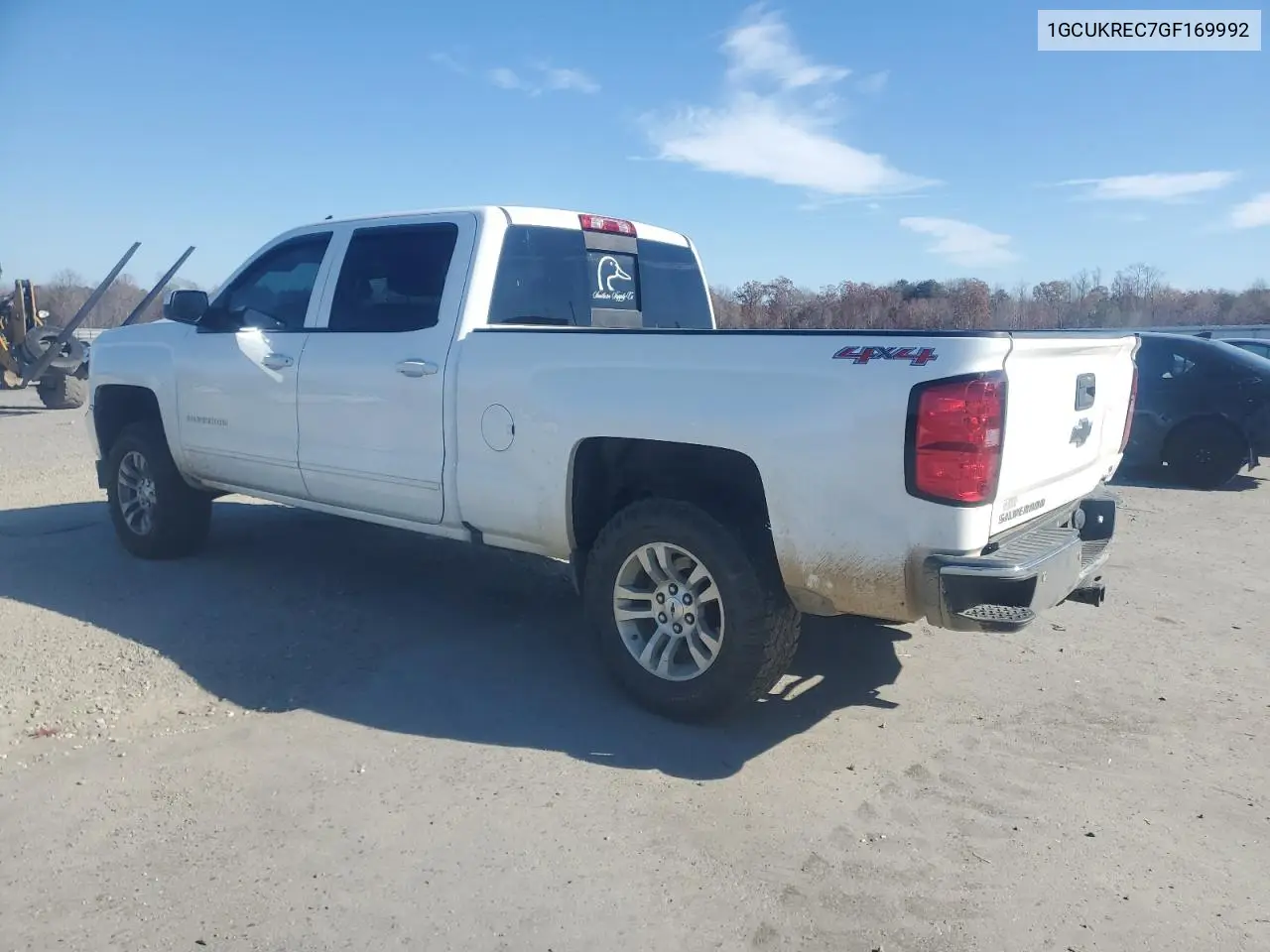 1GCUKREC7GF169992 2016 Chevrolet Silverado K1500 Lt