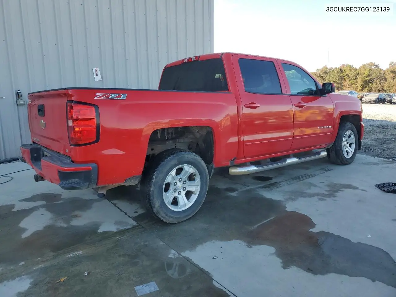 3GCUKREC7GG123139 2016 Chevrolet Silverado K1500 Lt
