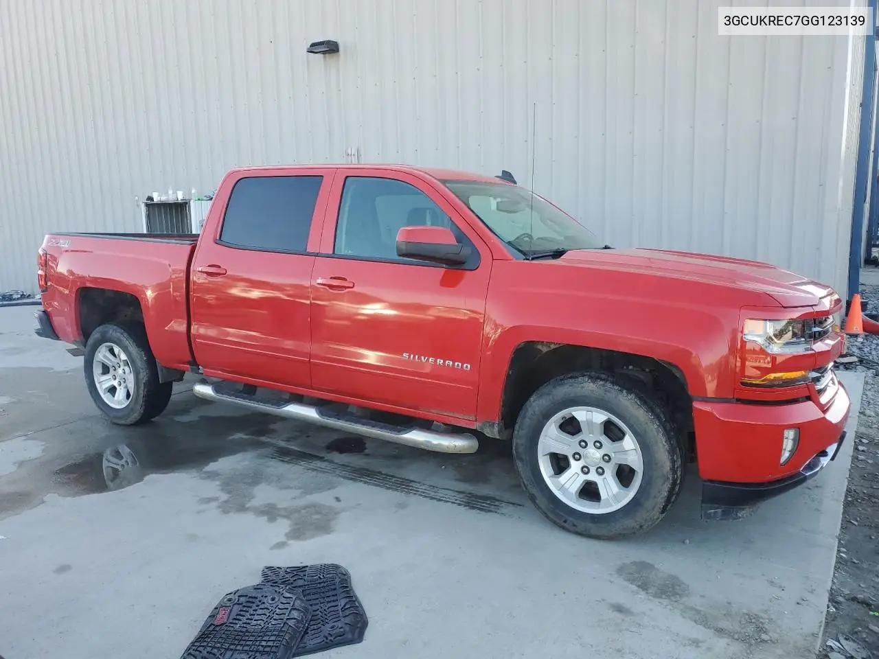 3GCUKREC7GG123139 2016 Chevrolet Silverado K1500 Lt