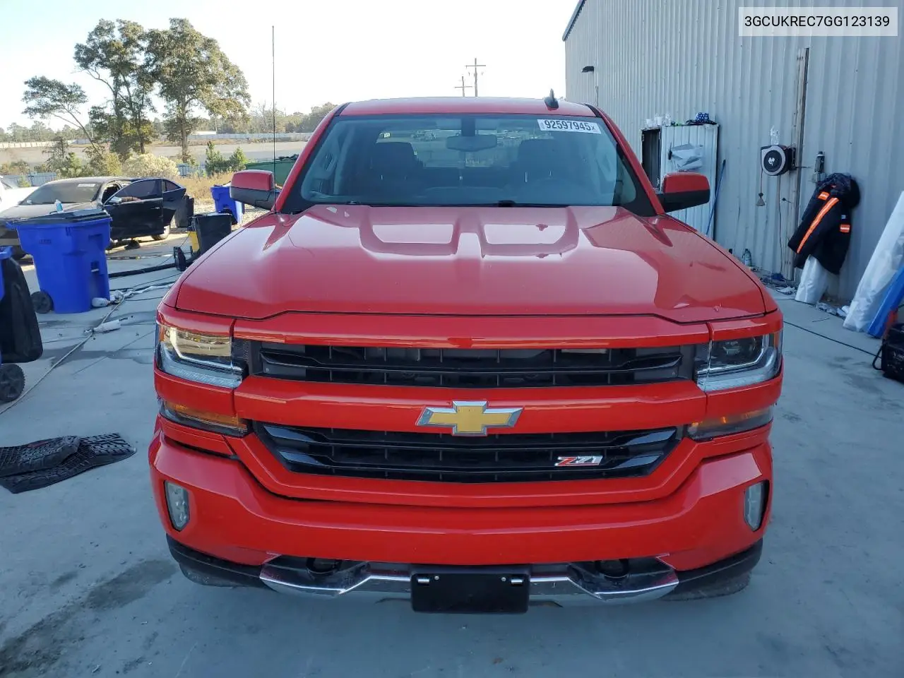 3GCUKREC7GG123139 2016 Chevrolet Silverado K1500 Lt