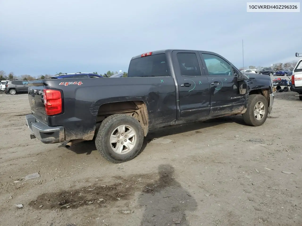 1GCVKREH4GZ296326 2016 Chevrolet Silverado K1500 Lt