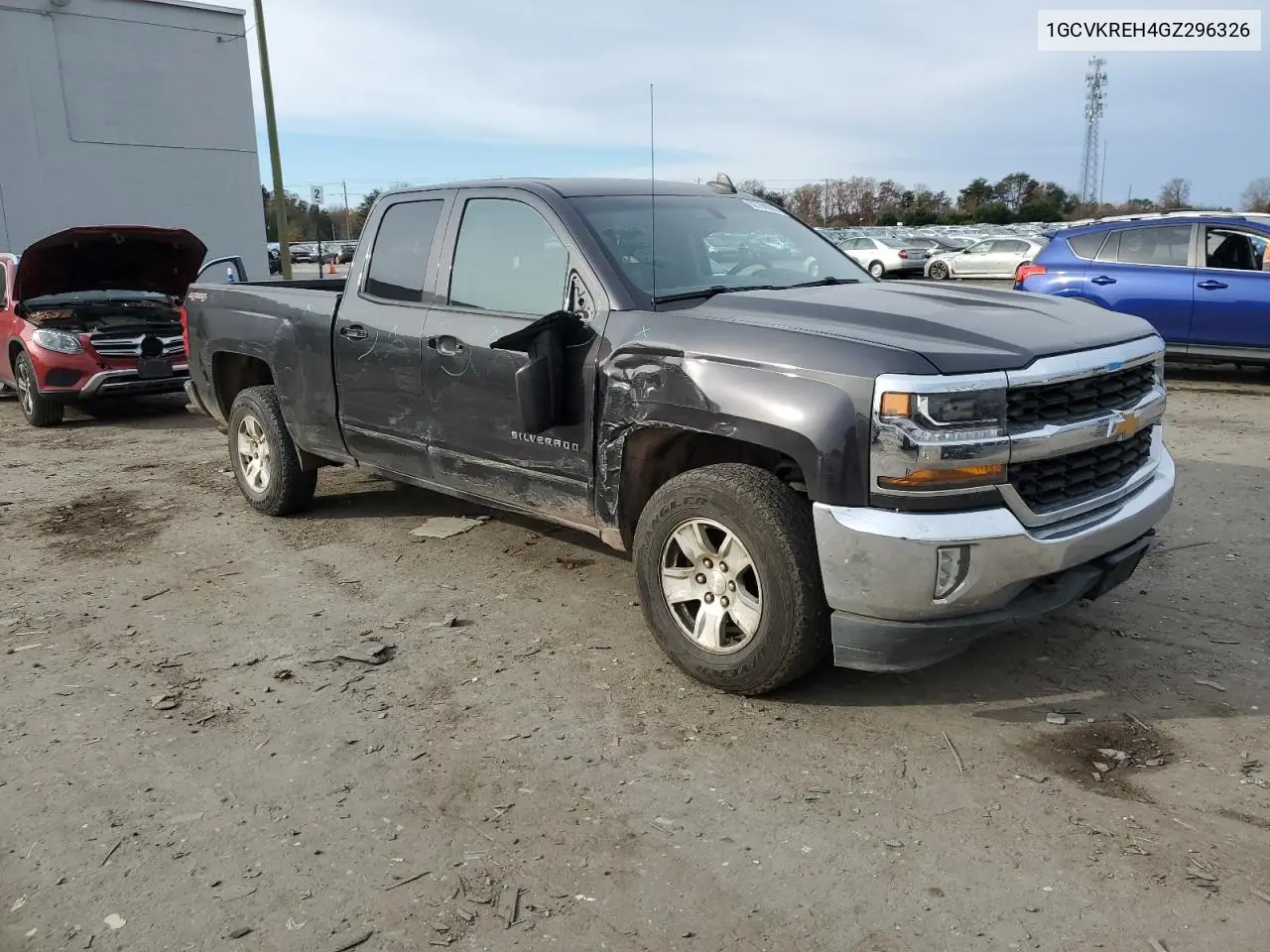 1GCVKREH4GZ296326 2016 Chevrolet Silverado K1500 Lt