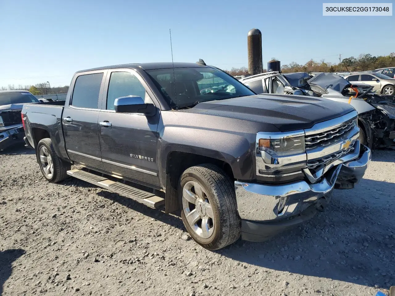3GCUKSEC2GG173048 2016 Chevrolet Silverado K1500 Ltz